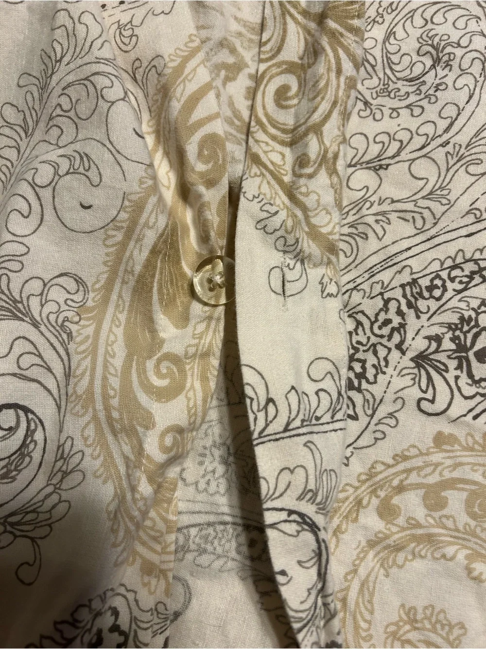 Noble Excellence Villa Renata King duvet set. Pottery Barn